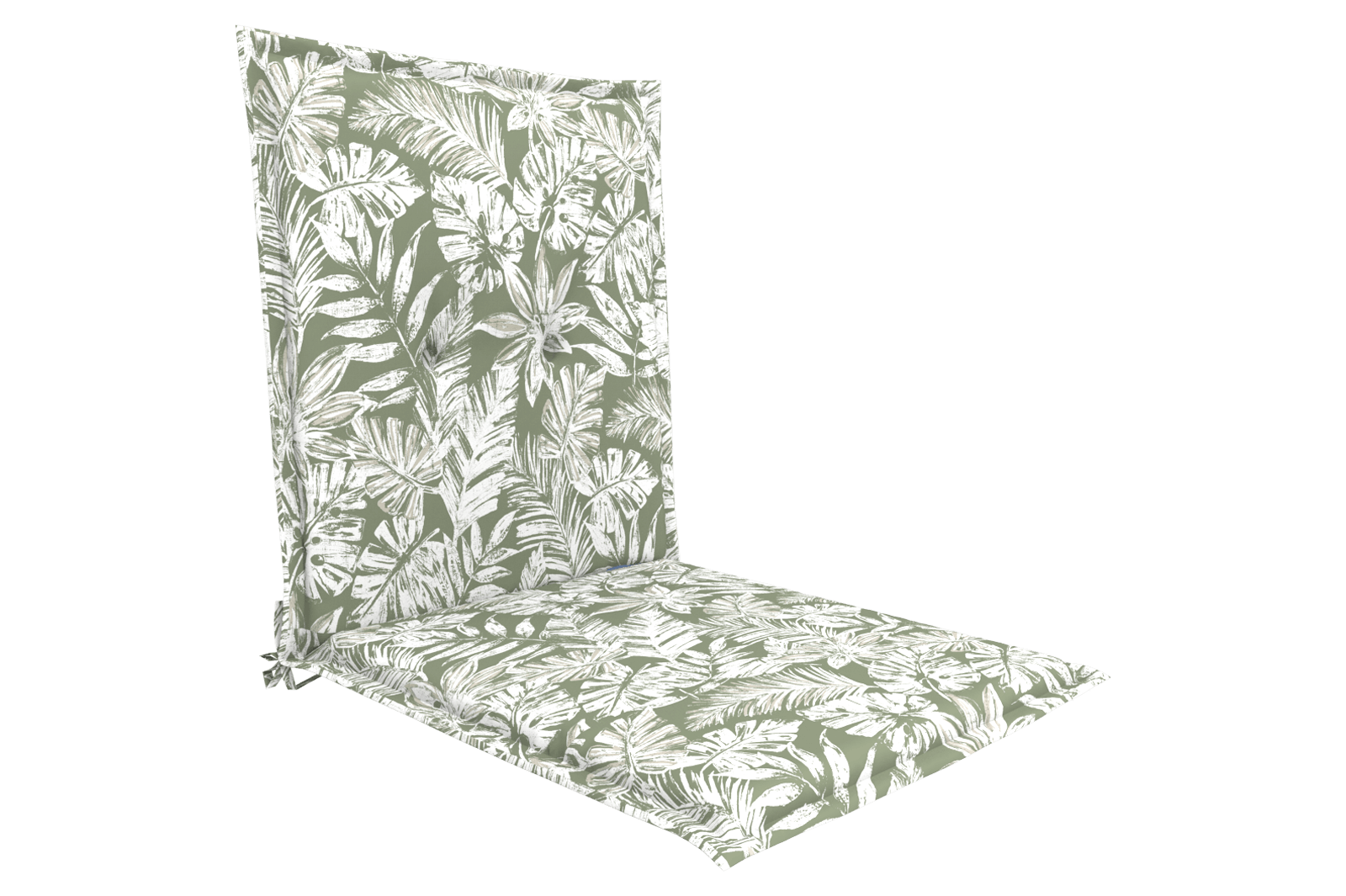 Tahiti Sage Escape Sling Outdoor Chair Cushion 40x19x1.6in - Water-Resistant Patio Furniture Cushion for Poolside, Deck, and Garden Relaxation