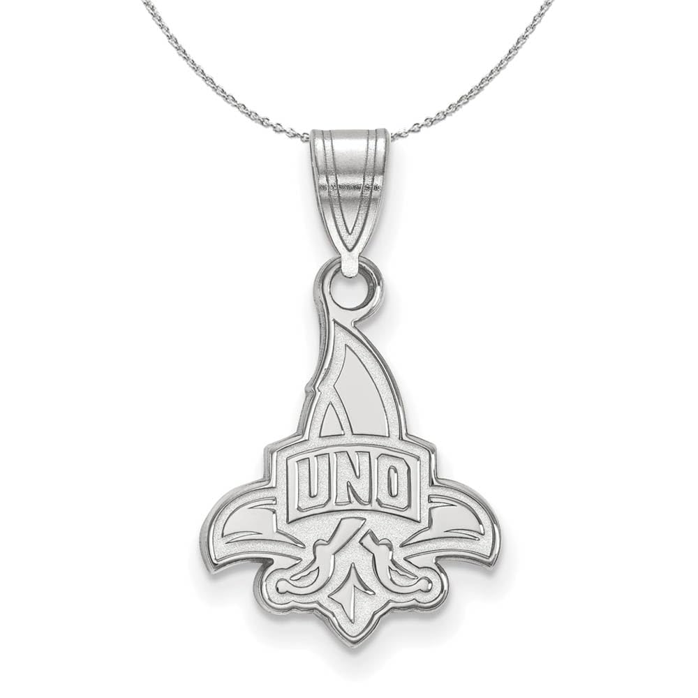 Sterling Silver UNO Pendant Necklace for Graduation & Gifts