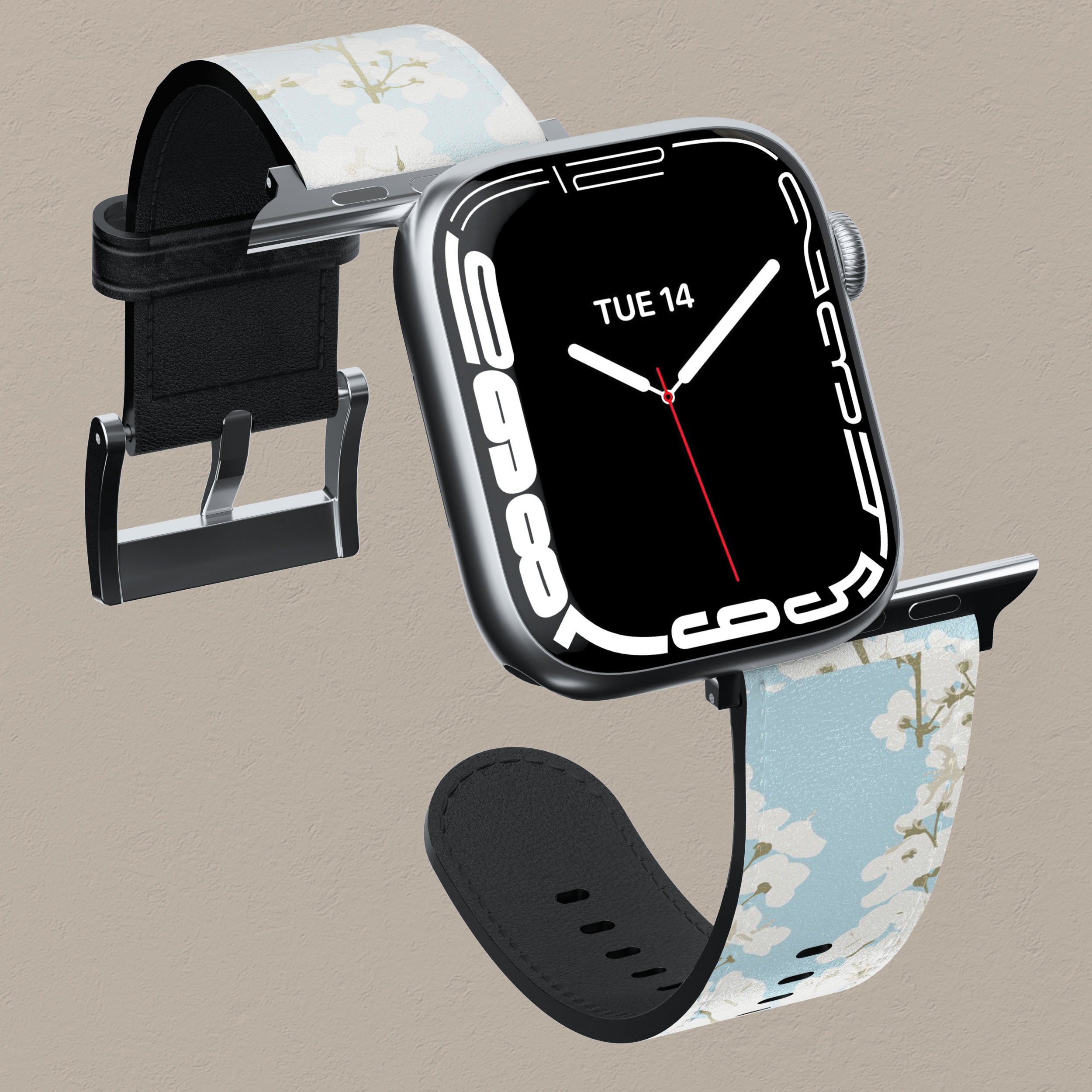 Premium Spring Apple Flower Apple Watch Band - Stylish & Durable Replacement Strap for Apple Watch Series 1-9 - Perfect for Workouts, Daily Wear & Fashion Accessories
