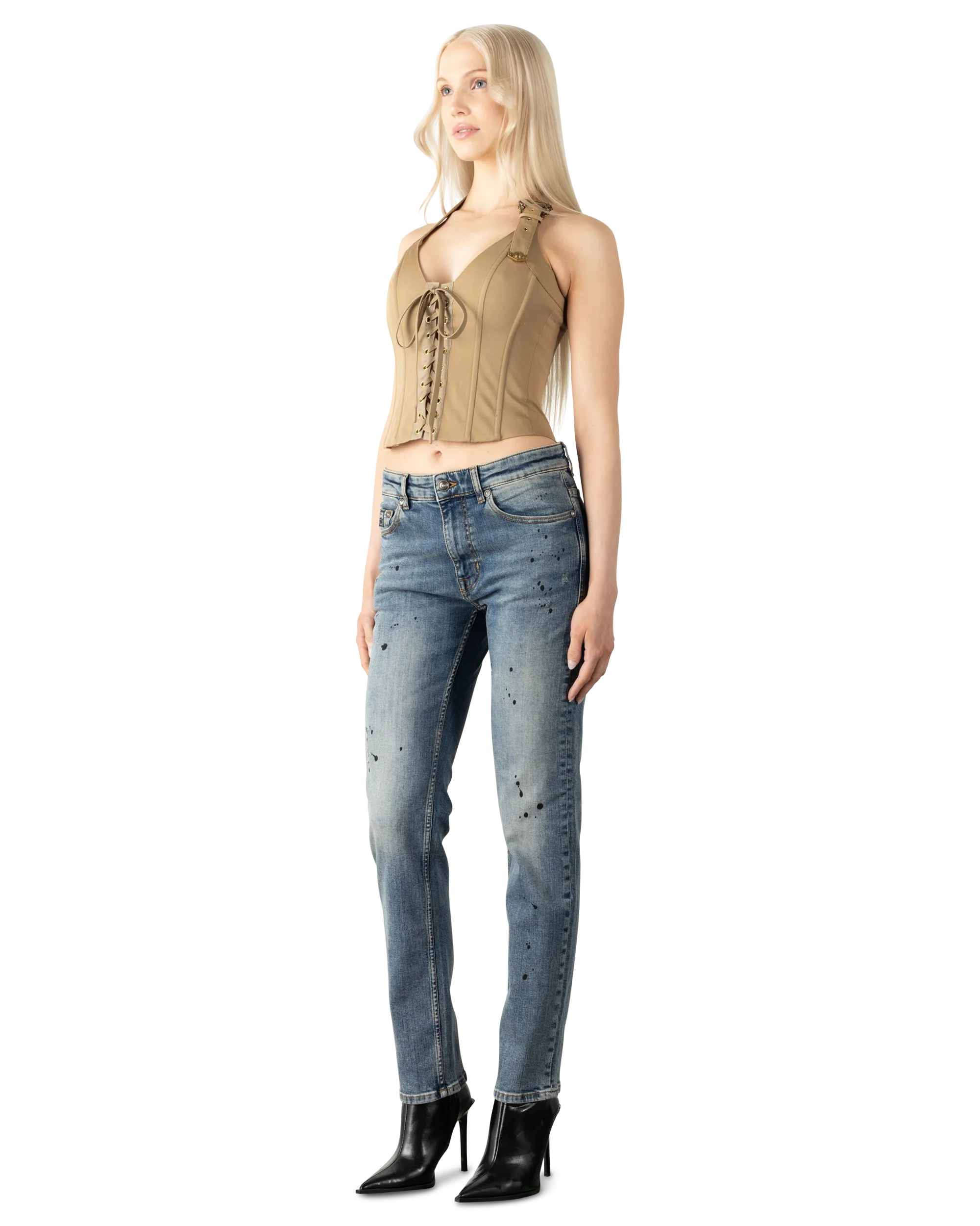 Milano Slim Jeans for Women - Stretch Skinny Denim Pants with High Waist - Perfect for Casual Wear, Office & Night Out