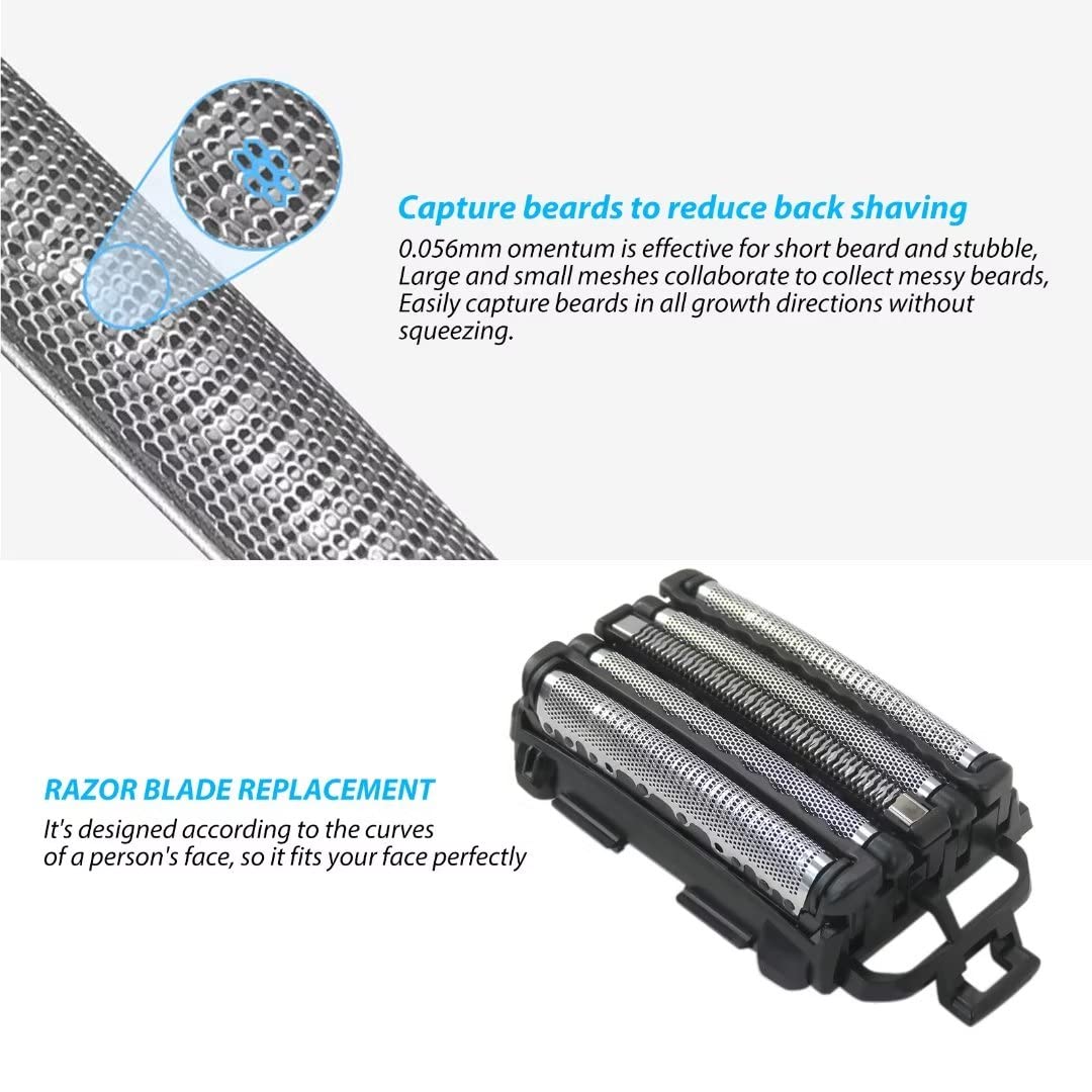 Original Replacement Outer Foil & Inner Blade Set for Panasonic ARC5 Shavers - Compatible with ES-LV97-K, ES-LV67-K, ES-LV95-S, ES-LV65-S, WES9032P - Perfect for Smooth Shaving at Home or Travel