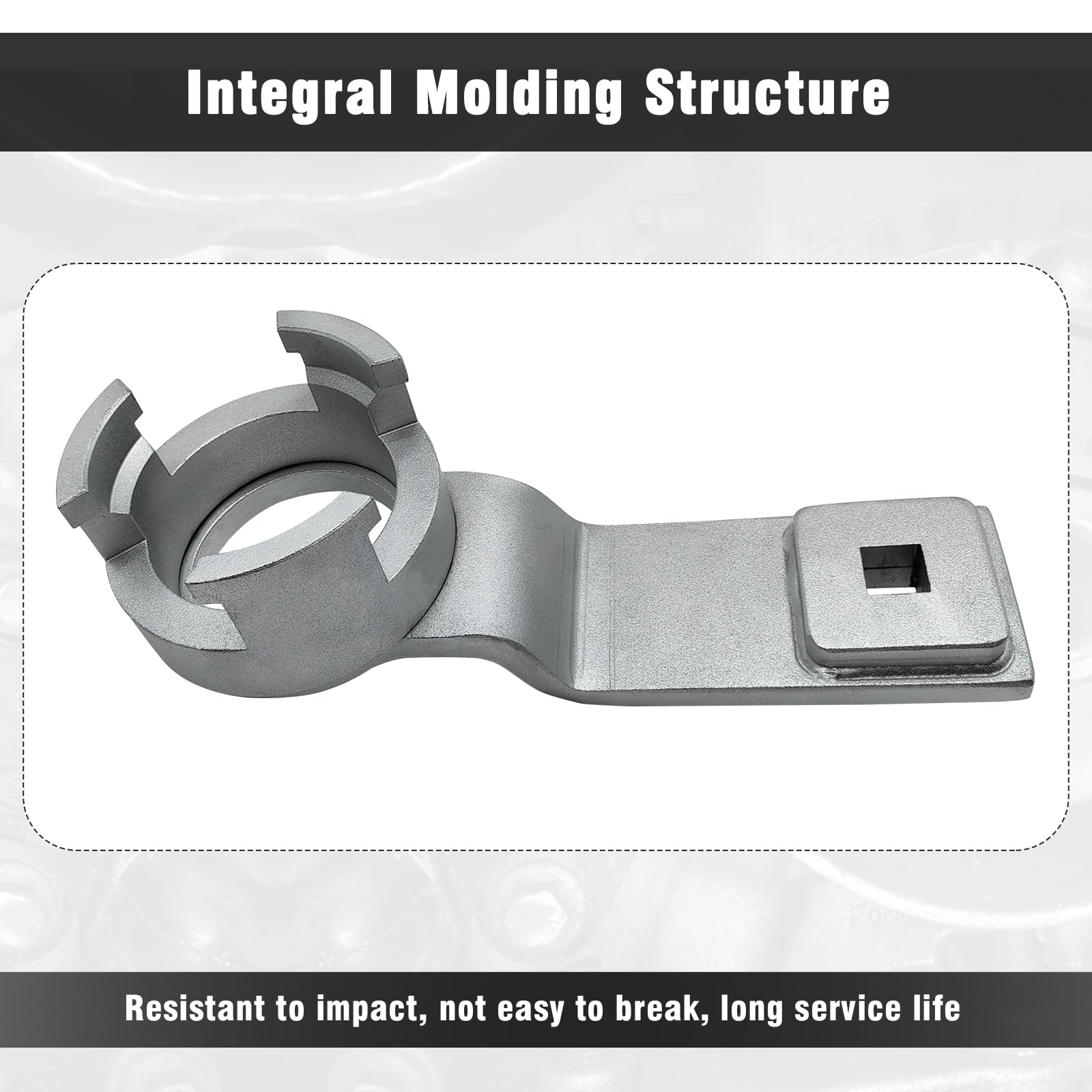 Volvo Ford 1.8 2.0 2.3 16V Crankshaft Pulley Holder Tool - Crank Pulley Wrench for Engine Repair & Maintenance - Perfect for DIY Mechanics & Auto Shops