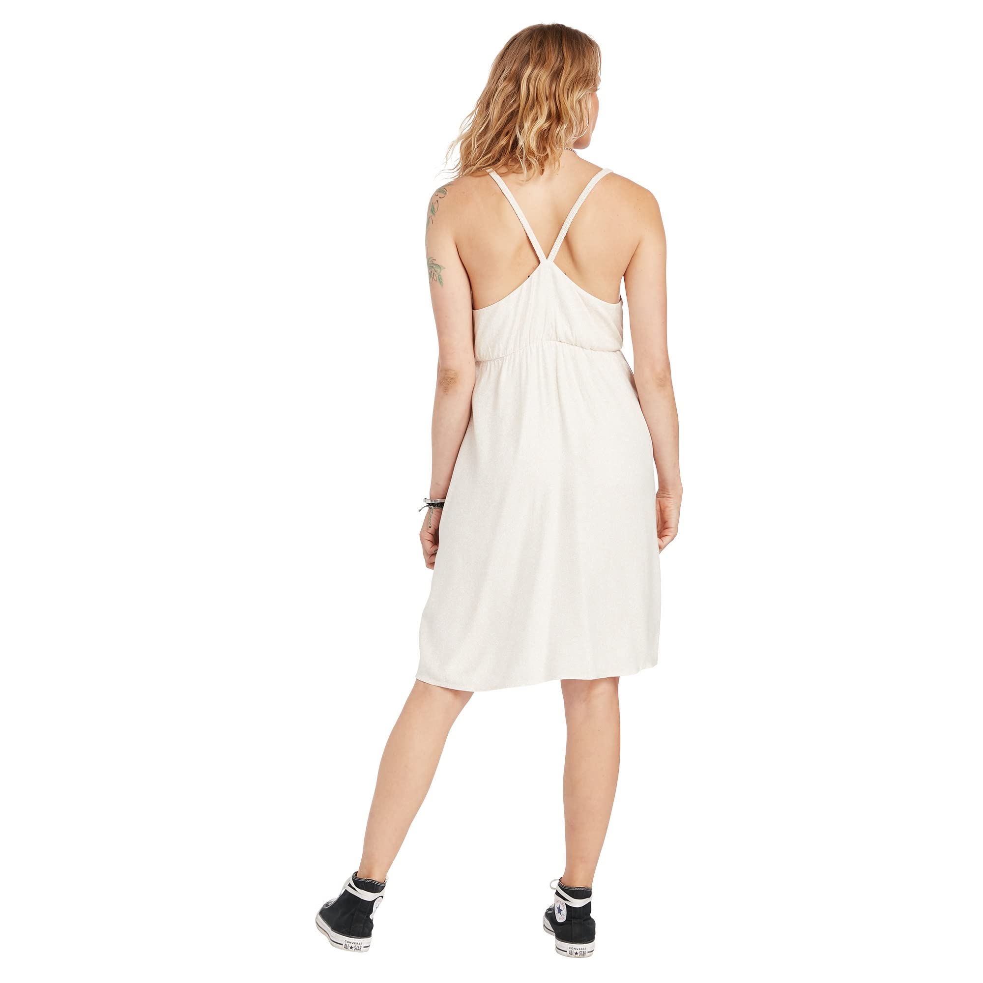 Volcom Women's Static Bloom Mini Dress - Floral Print Casual Summer Dress for Beach, Party & Everyday Wear