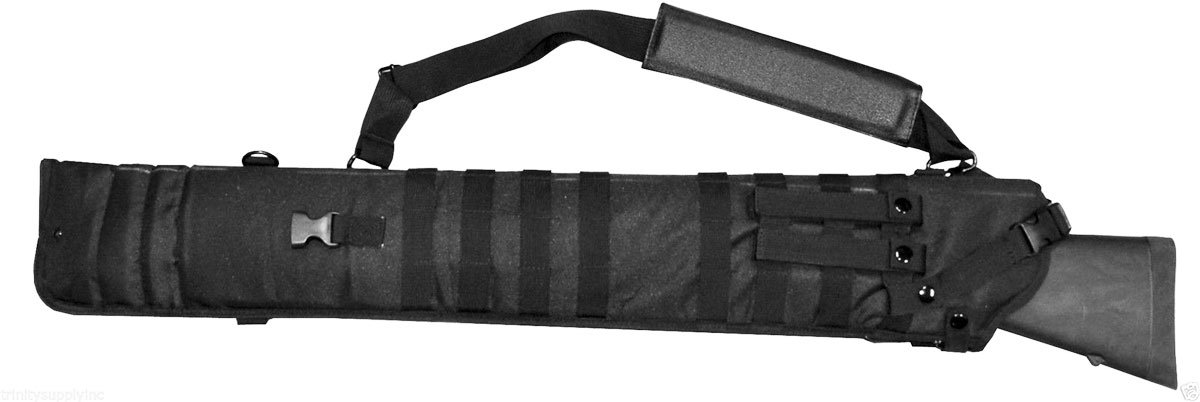 TRINITY Padded Scabbard Case for Remington 1100 - 34 Inch Tactical Soft Hunting Storage Bag with MOLLE System | Shoulder Holster for Military, Security, ATV, Horse, Motorcycle & Truck Carry | Perfect for Range, Hunting & Outdoor Adventures