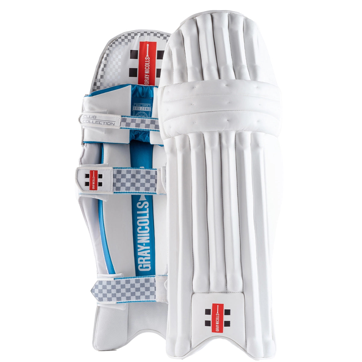 Gray Nicolls Club Collection Cricket Batting Pads - Premium Leg Protection for Cricket Players - Perfect for Practice, Matches & Training Sessions