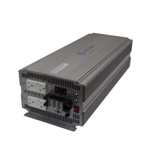 Aims Power PWRIG500012120S 5000W Pure Sine Wave Power Inverter - Industrial Grade for RVs, Boats & Off-Grid Power | Heavy-Duty 12V to 120V AC Converter