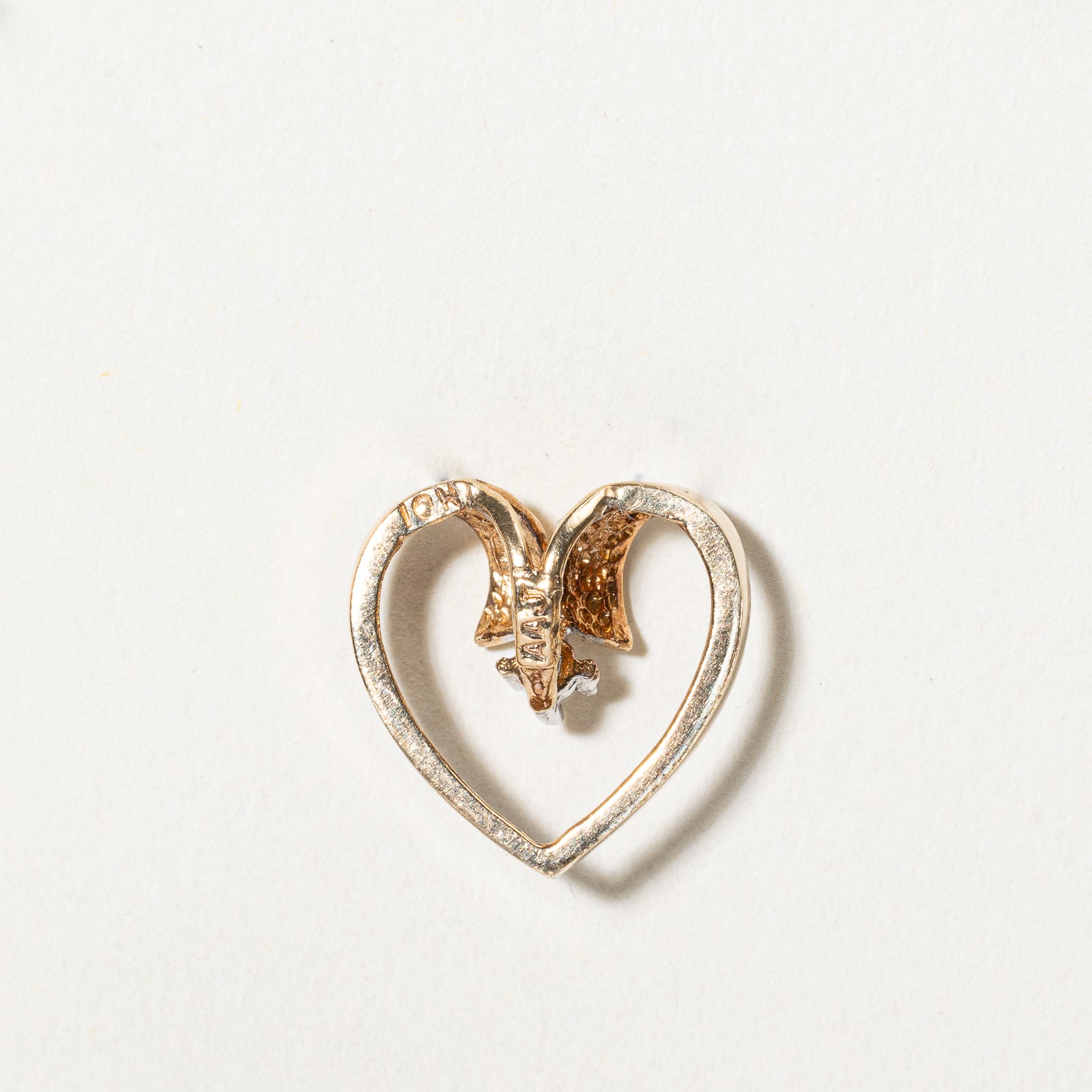 0.03ct Diamond Heart Pendant Necklace - 14K White Gold Dainty Jewelry for Women - Perfect Gift for Valentine's Day, Anniversary & Romantic Occasions