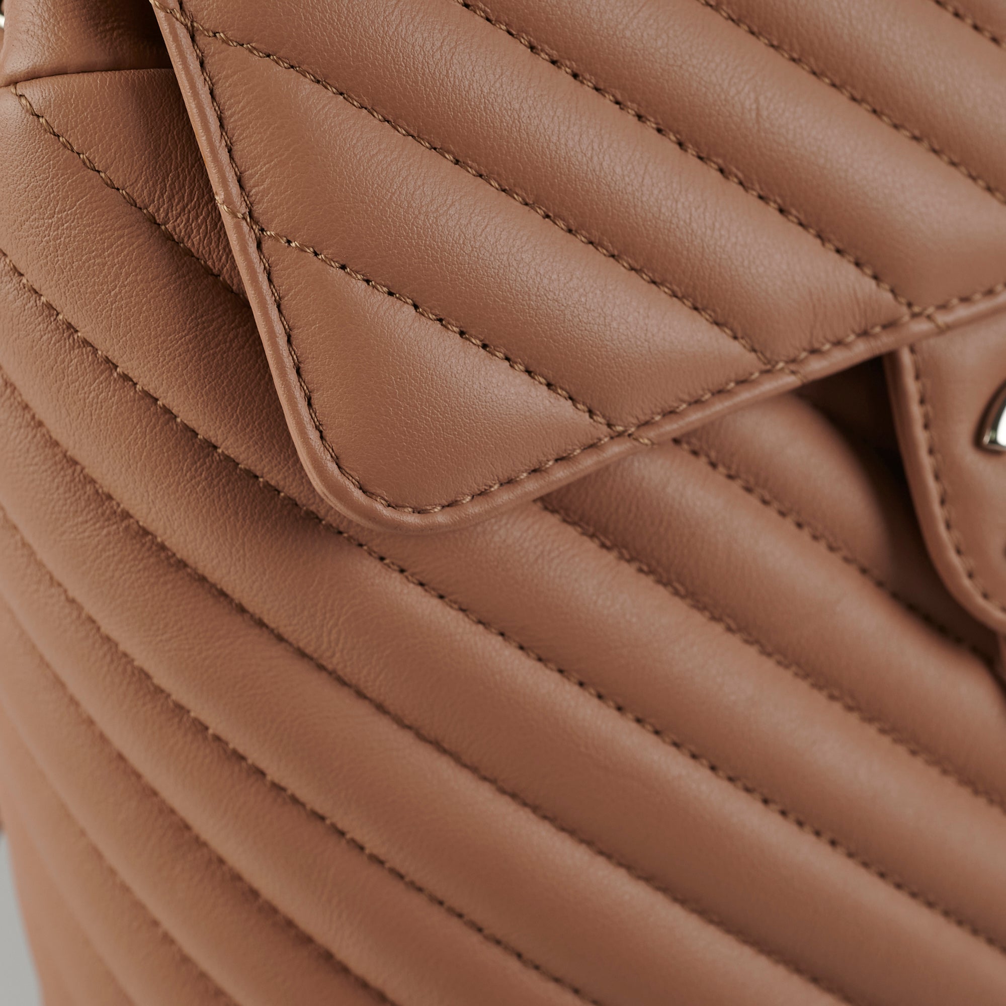 Chanel Calfskin Chevron Small Urban Spirit Backpack in Nude - Luxury Designer Backpack for Women, Perfect for Work, Travel & Everyday Use