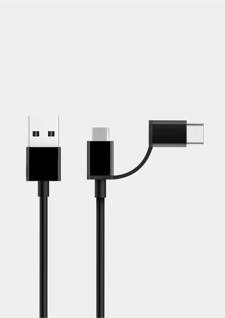 Premium 2-in-1 USB Type C & Micro USB Charging Cable for Samsung Galaxy Tab A/E/S/S2/S3/S4 (7.0
