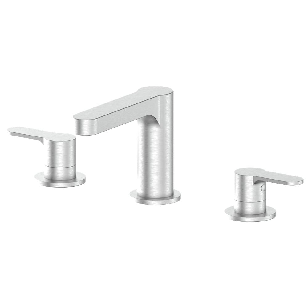 ZLINE Fallen Leaf Widespread Bathroom Faucet in Brushed Nickel - Elegant Bathroom Sink Faucet for Modern Home Decor, Perfect for Master Bathroom Renovation and Luxury Hotel Upgrades
