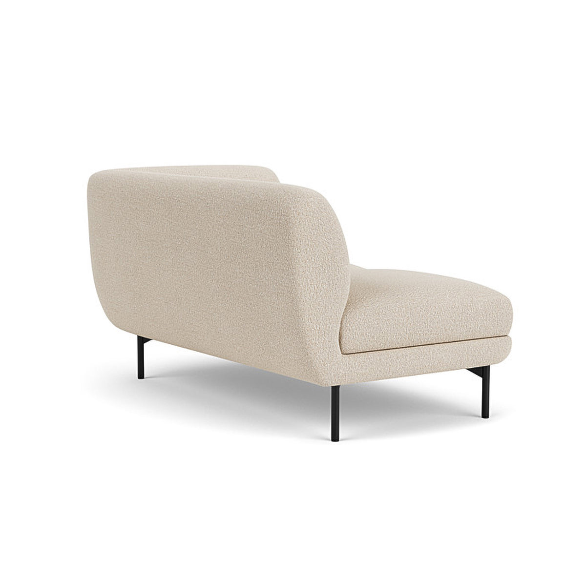 Alfred Boucle Right 2 Seater Modular Sofa - Modern Comfortable Sectional Couch for Living Room, Lounge & Small Spaces