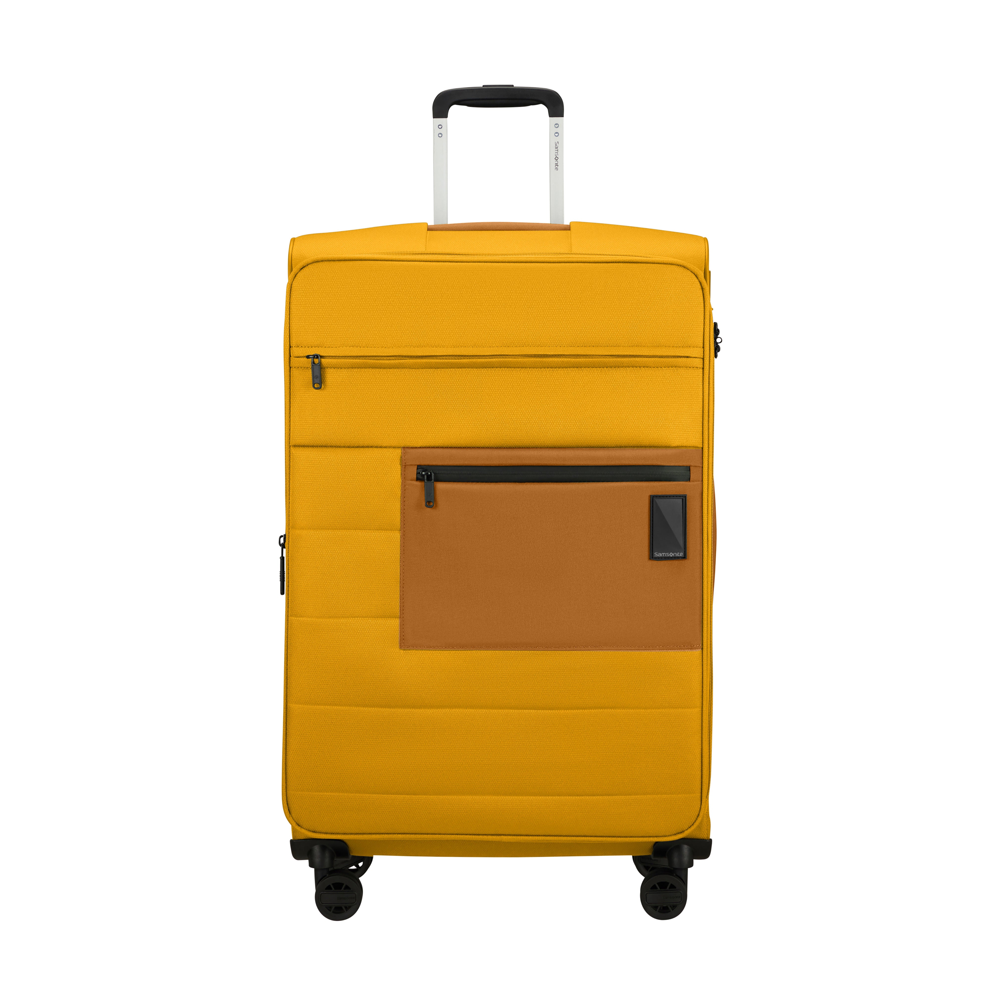 Samsonite Vaycay 3 Piece Spinner Luggage Set - Lightweight Expandable Suitcase with 360° Wheels for Travel, Business & Vacation (Black) - Perfect for Airplane Carry-On, Road Trips & Family Getaways