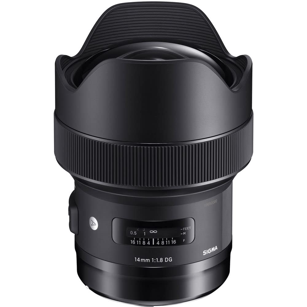 Sigma 14mm f/1.8 DG HSM Art Lens for Leica L Mount - Ultra Wide Angle Prime Lens with Lens Pouch, Cleaning Pen, Blower & Microfiber Cloth - Perfect for Landscape, Astro & Architectural Photography
