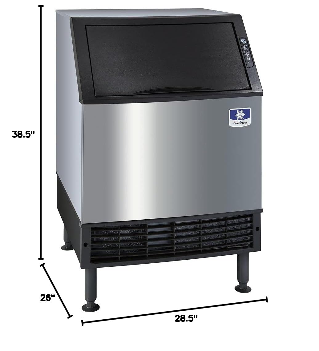 Manitowoc Commercial Undercounter Ice Maker - High-Capacity, Energy-Efficient Ice Machine for Restaurants, Bars & Hotels | Perfect for Small Business & Commercial Kitchens