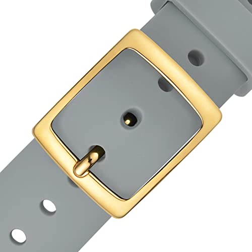 Light Gray/Gold Buckle