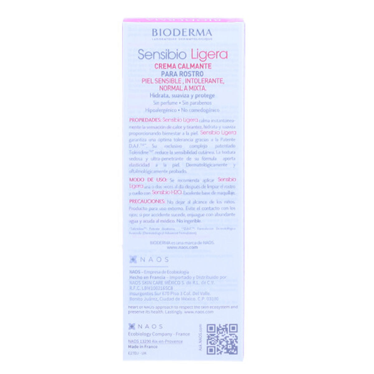 Sensibio Light Soothing Micellar Water 40 ml - Gentle Makeup Remover & Cleanser for Sensitive Skin | Perfect for Daily Skincare Routine