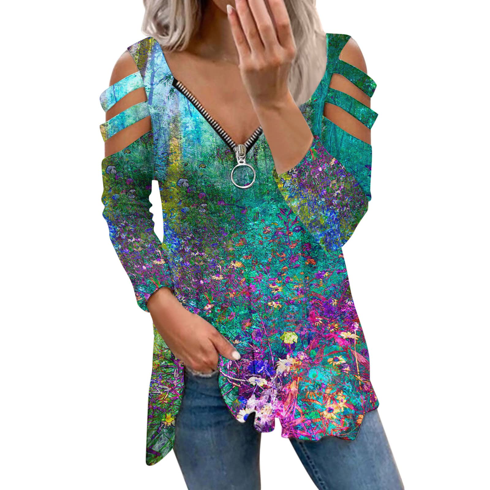 Women's Lightweight Long Sleeve Hoodies - Casual Round Neck Sweatshirts for Workout, Lounge & Everyday Wear | Soft & Comfortable Pullover Tops for Running, Yoga, Gym & Outdoor Activities