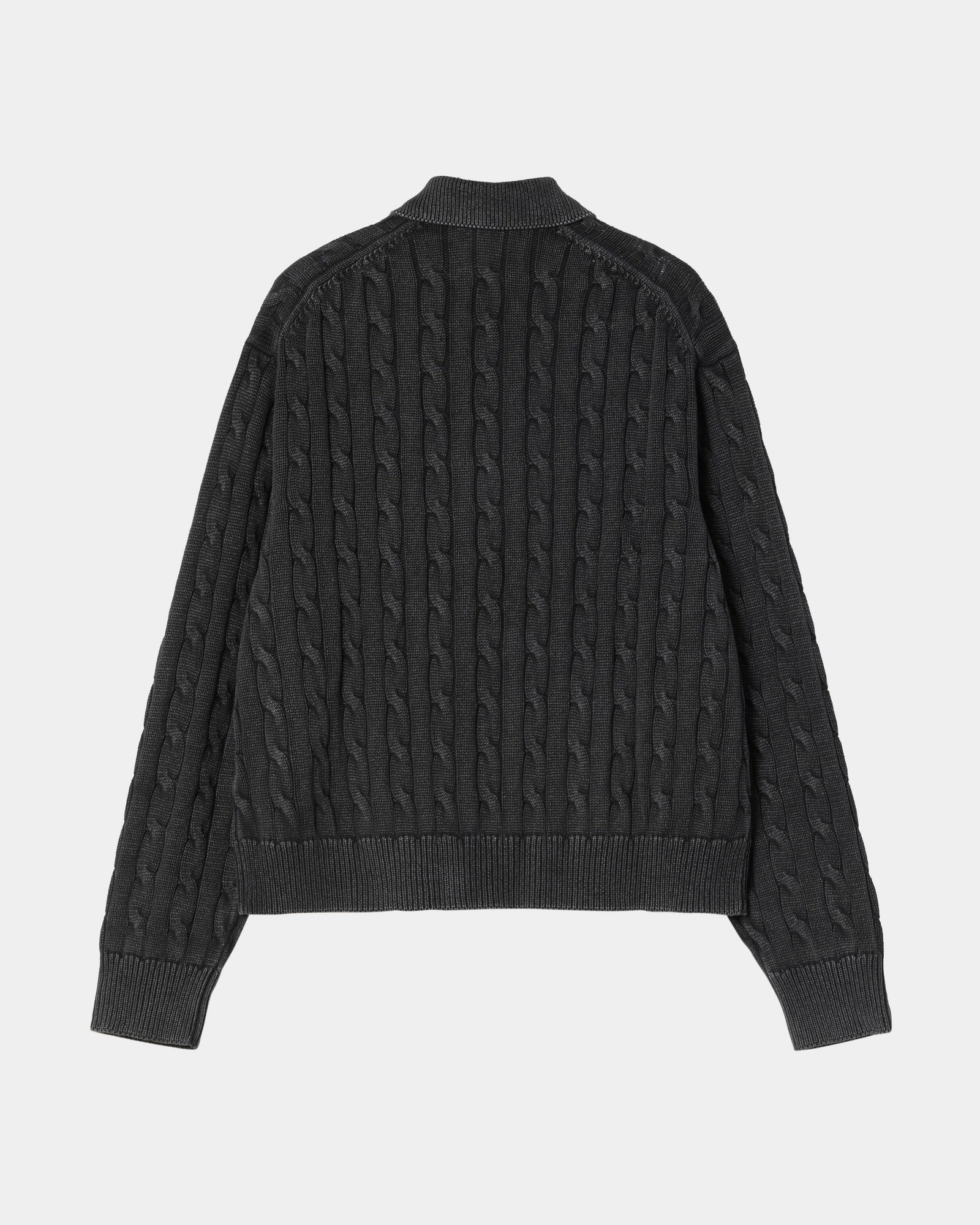 Women's Carter Sweater Jacket - Soft Knit Cardigan with Pockets, Black | Cozy Fall & Winter Layering for Casual Outfits