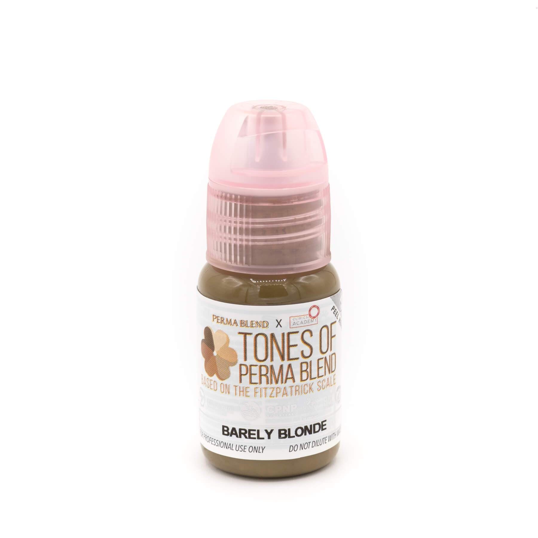 Perma Blend Tones Set 1 Barely Blonde Hair Dye - Professional Semi-Permanent Color for Natural Highlights & Balayage - Perfect for DIY Hair Coloring at Home