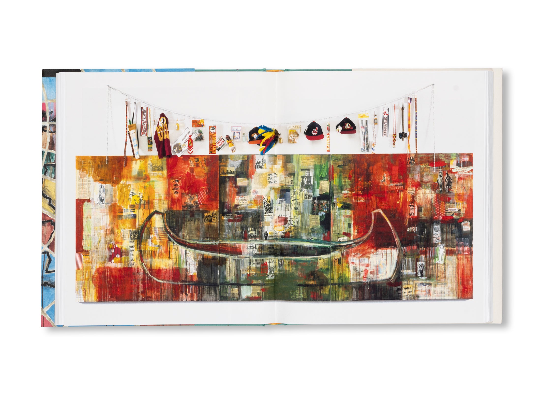 Memory Map by Jaune Quick to See Smith - Native American Art Print - Wall Decor for Home & Office - Perfect for Art Lovers & Cultural Enthusiasts