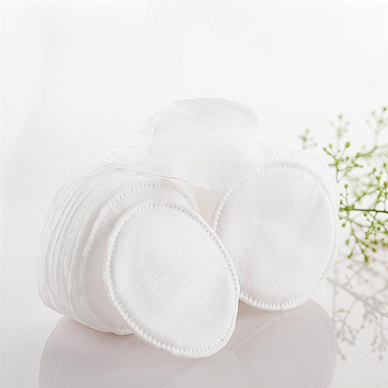 Organic Circular Cotton Pads for Skincare - 60 Count Thin Box | Gentle Exfoliating & Makeup Removal | Perfect for Daily Facial Cleansing & Toner Application