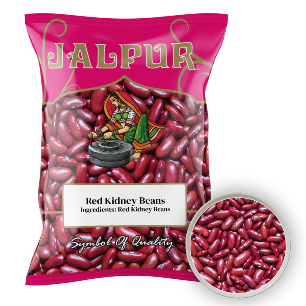 Premium Organic Red Kidney Beans 500g | Non-GMO, Gluten-Free | Perfect for Chili, Salads & Healthy Cooking