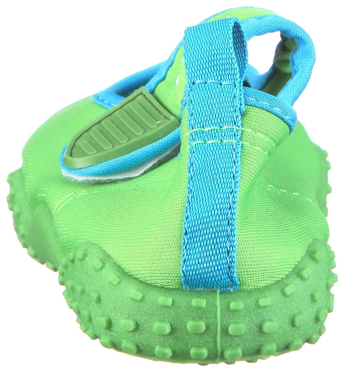 **Kids' Aqua Beach Water Shoes - Non-Slip Quick-Dry Barefoot Swim Shoes for Boys & Girls (Toddler Size 2M US, Green) - Perfect for Pool, Beach, Surfing & Water Sports**