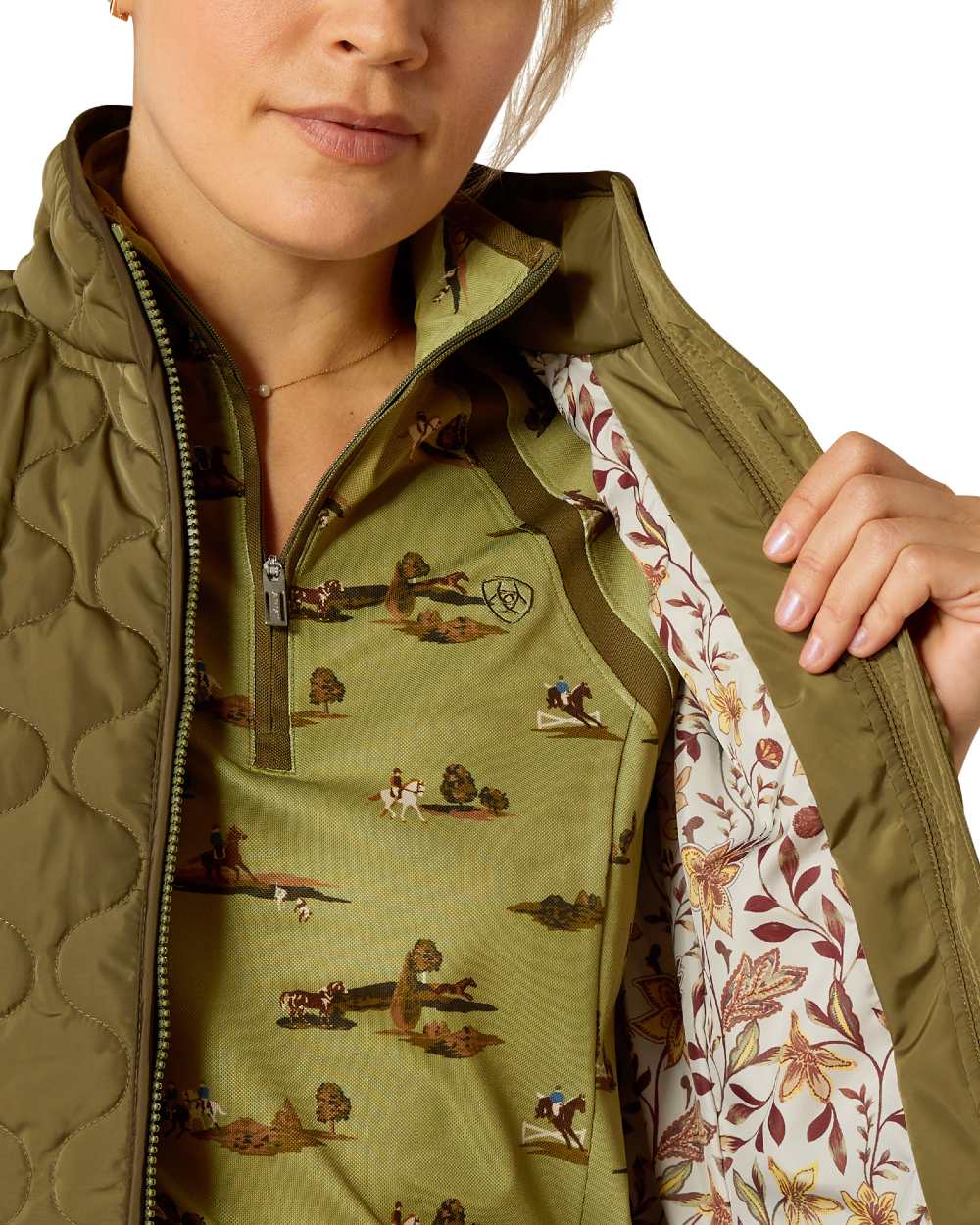 Ariat Women's Ashley 2.0 Insulated Winter Vest - Warm Quilted Puffer Jacket for Outdoor Activities, Hiking & Casual Wear