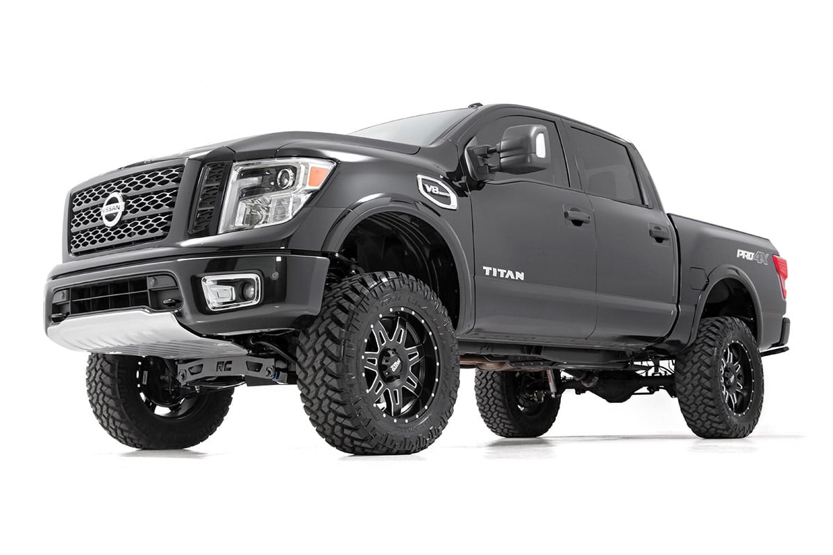 6 Inch Lift Kit for Nissan Titan 4WD (2017-2024) - Heavy Duty Suspension Upgrade - Part# 87820A | Off-Road Adventure & Truck Customization