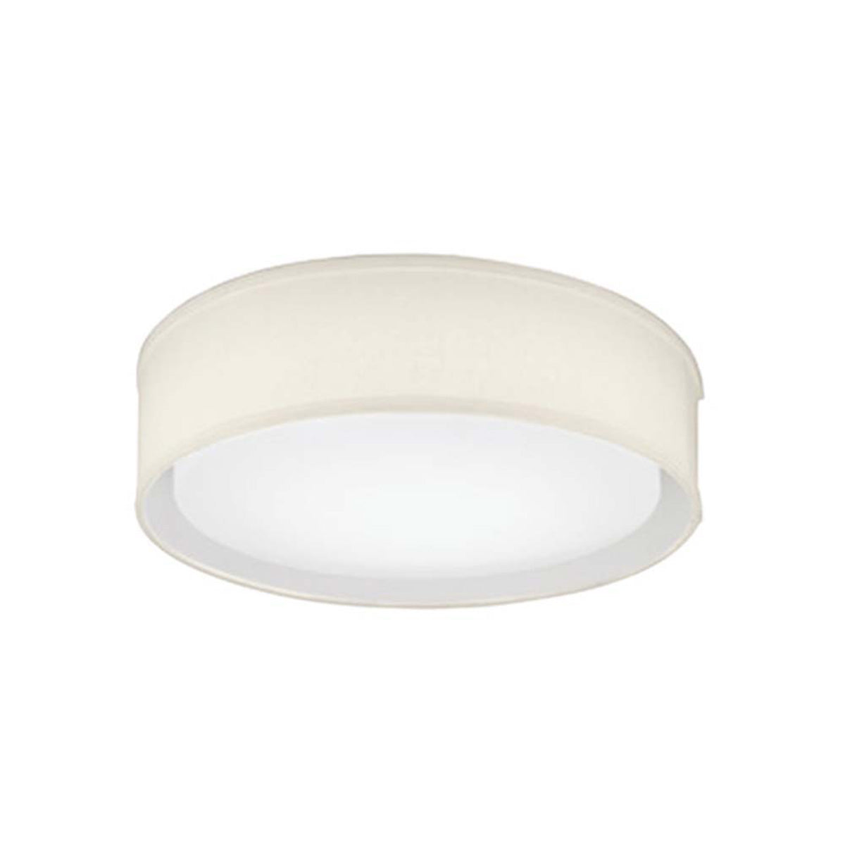 Aberdale 16 Inch LED Flush Mount Ceiling Light - Modern Tan Finish for Bedroom, Kitchen, Hallway & Office Lighting