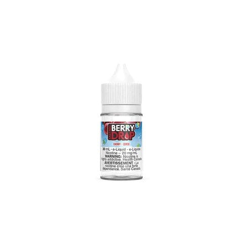 Best Cherry Salt Nic E-Liquid - Berry Drop Salts 30mL for Vape Pods & Refillable Devices | Smooth Throat Hit & Rich Flavor | Perfect for On-the-Go Vaping (Alberta)