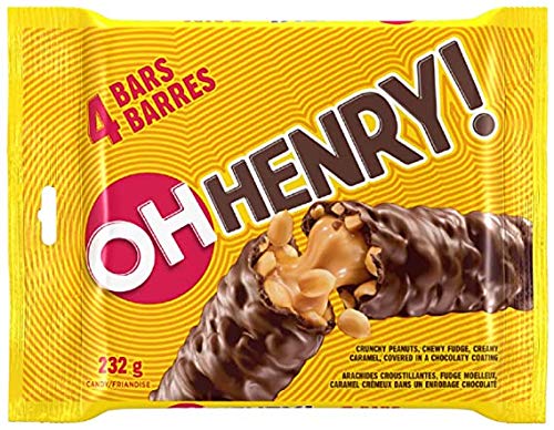 Canadian Chocolate Bars Assortment - Oh Henry, Coffee Crisp, Smarties | Perfect for Care Packages & Gifts