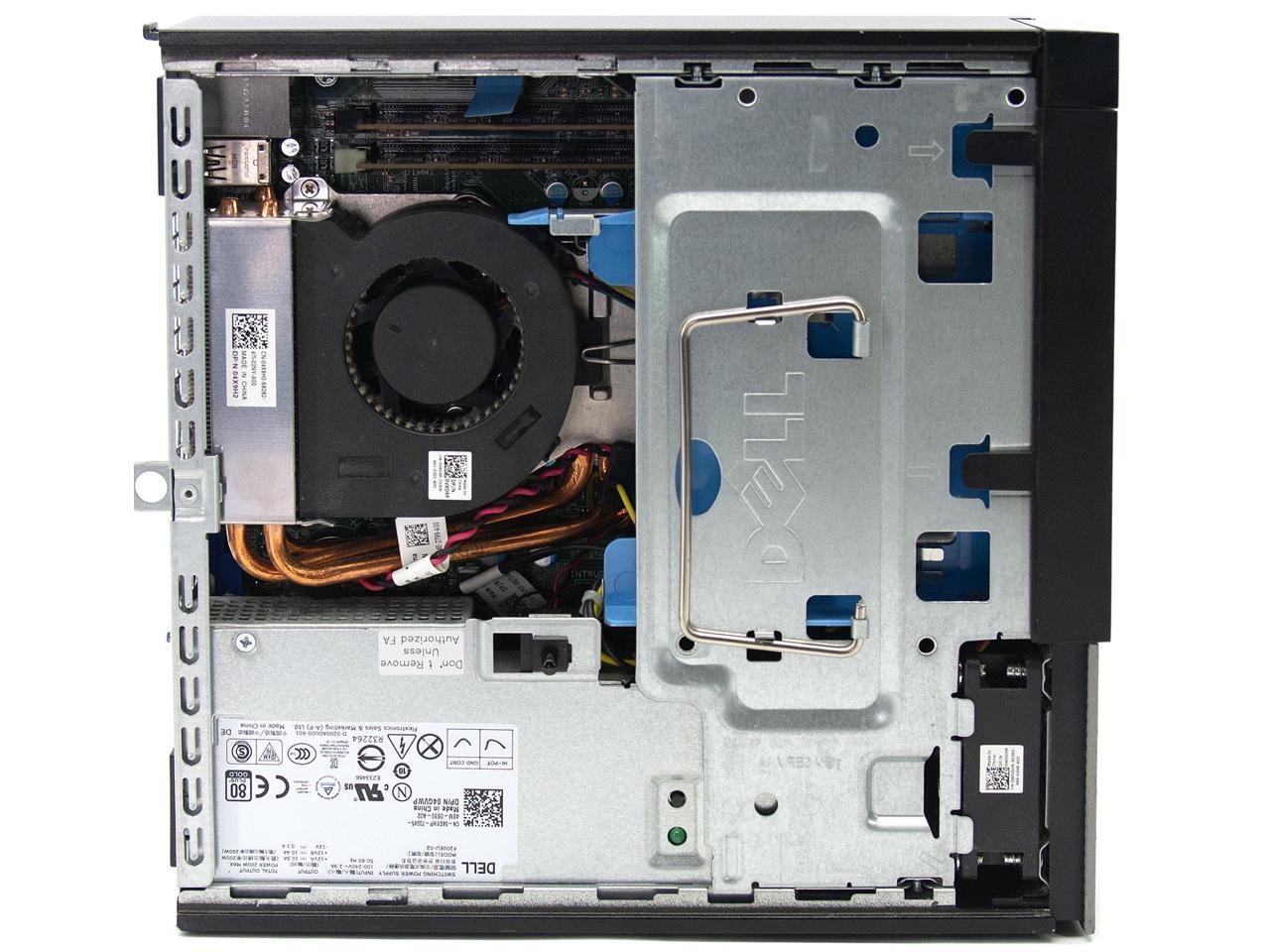 Dell OptiPlex 9020 USFF Ultra Small Desktop PC - Intel Quad Core i5-4590S 3.7GHz, 8GB DDR3 RAM, 128GB SSD, Windows 10 Pro 64-bit - HDMI, DisplayPort, VGA, DVD RW, USB WiFi - 1 Year Warranty - Perfect for Home Office, Business Workstation & Compact Computing