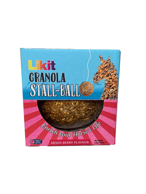 Likit Granola Stall Ball - Crunchy Granola Snack for On-the-Go Energy | Perfect for Hiking, Office Snacks & Healthy Breakfast
