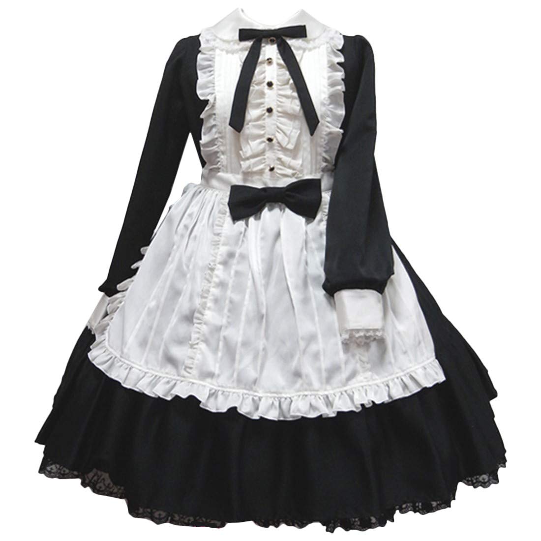 **Momo Plus Size Sweet Lolita Dress for Women & Girls - Elegant Princess Court Skirt, Gothic Cosplay Costume | Perfect for Anime Conventions, Tea Parties & Themed Events**
