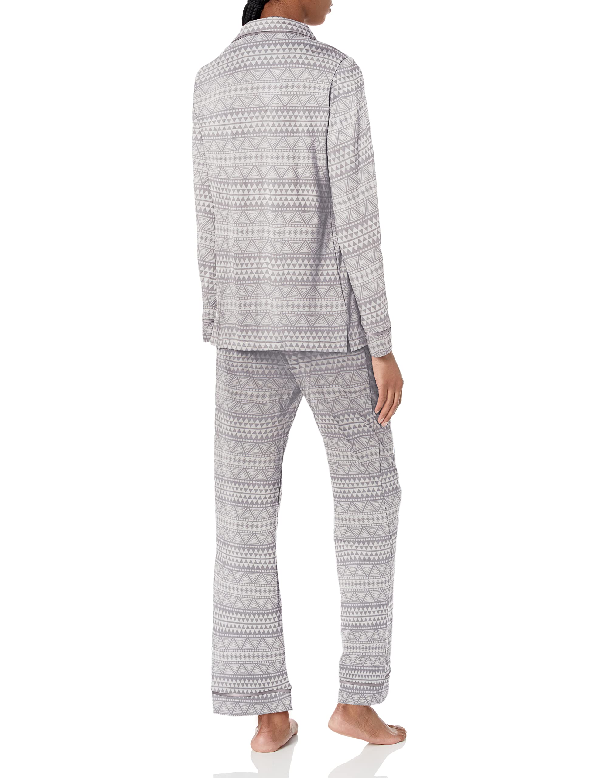 Cosabella Women's Bella Printed Long Sleeve Pajama Set - Soft Cotton Sleepwear for Women - Perfect for Cozy Nights, Lounging & Gift Giving