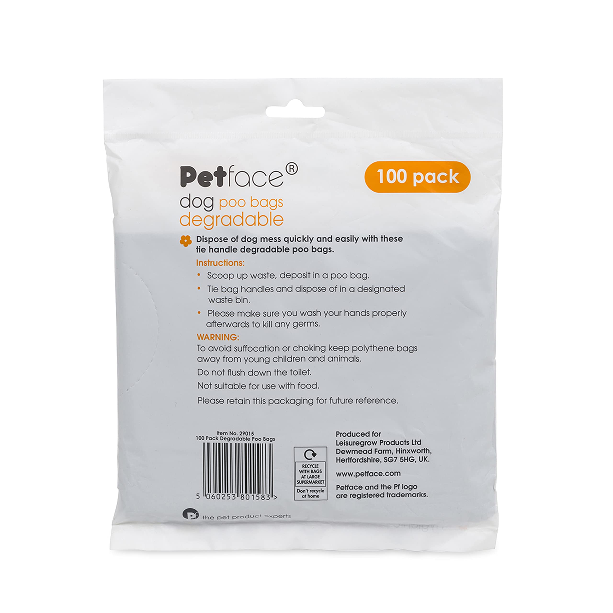 Eco-Friendly Dog Poop Bags - 100 Count Biodegradable Waste Bags for Dogs, Extra Thick & Leak-Proof - Perfect for Walking, Hiking, and Park Cleanup