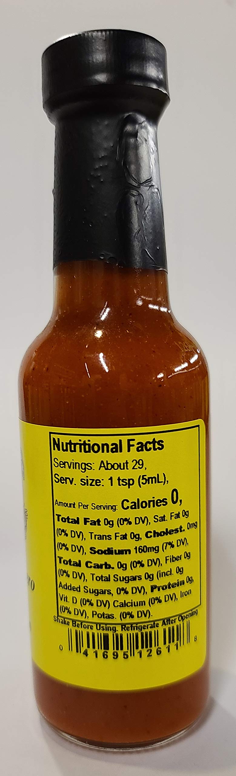 Todd Bosley's World Famous Hell's Habanero Hot Sauce - Extreme Heat Chili Sauce for Wings, Tacos & BBQ - Perfect for Spicy Food Lovers & Hot Sauce Collectors