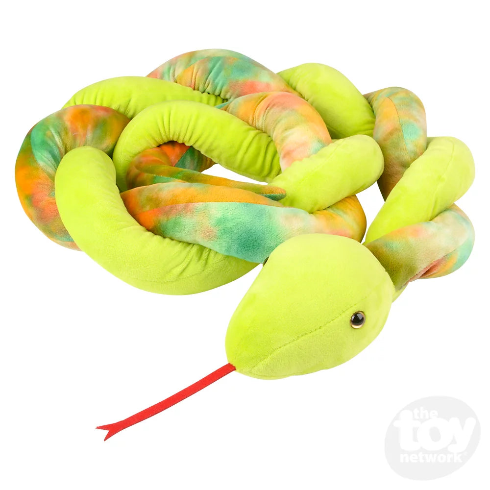 5.5 Inch Twisty Snake Toys - Assorted Colors for Kids Party Favors, Stress Relief & Sensory Play