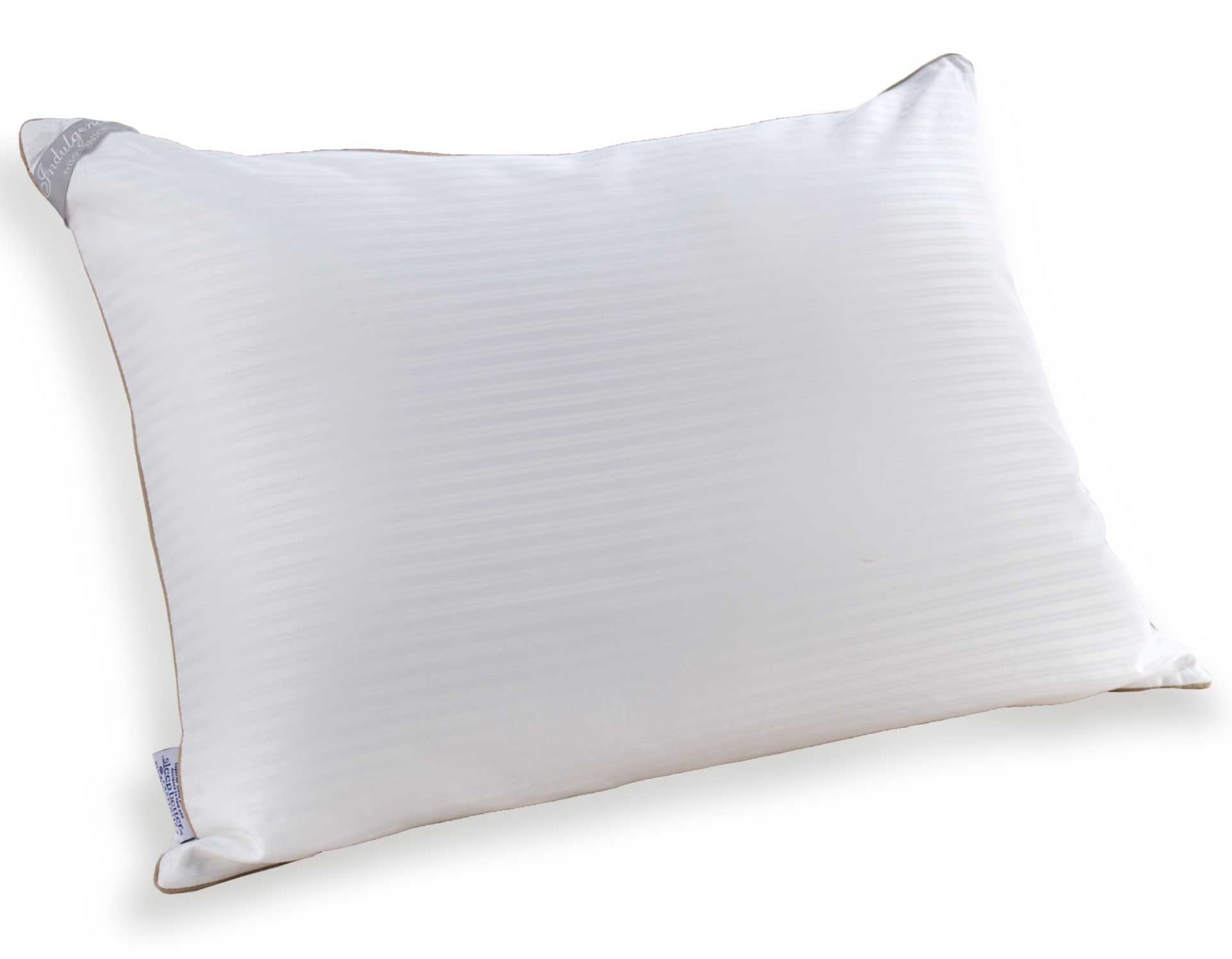 Indulgence® Synthetic Down Pillow - Hypoallergenic & Supportive for Side, Back & Stomach Sleepers - Perfect for Home, Travel & Hotel Use