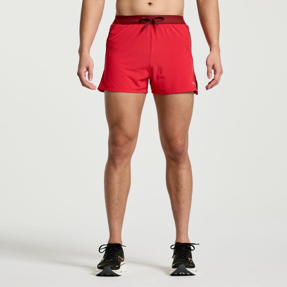 Saucony Men's Reimagined Outpace 3 Running Shorts - Lightweight Breathable Workout Shorts for Jogging, Gym & Training - Perfect for Running, Basketball & Active Lifestyle