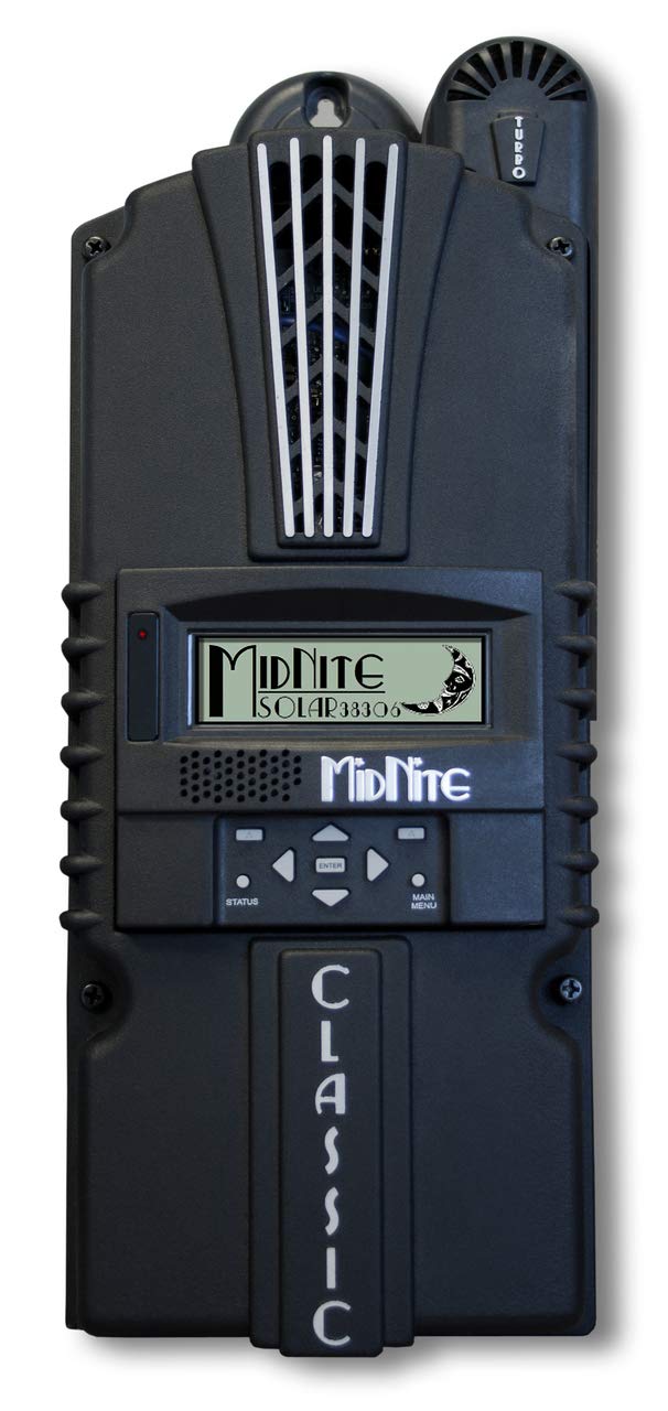 MidNite Solar CLASSIC 250-SL MPPT Solar Charge Controller 250V for Off-Grid Solar Systems | High Efficiency Solar Panel Charging | RV, Boat & Home Solar Power Use