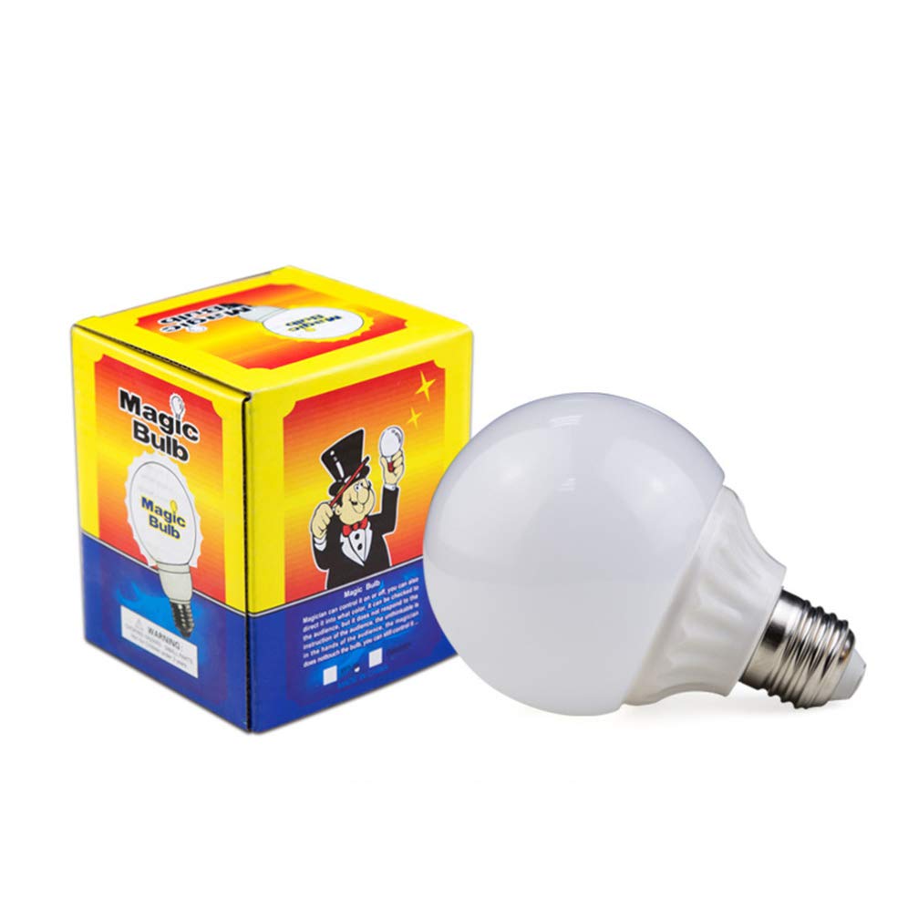 NUOBESTY Kids Playset - 1pc Bulb Light Plastic Magic Tricks Props for Children, Boys & Girls - Fun Educational Toy for Birthday Gifts, Party Favors & STEM Learning Activities