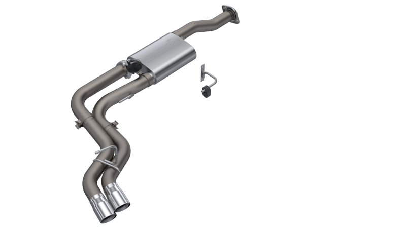 2015-2020 Ford F-150 QTP Screamer Cat-Back Exhaust System - High Performance Stainless Steel Muffler for Enhanced Sound & Power - Perfect for Off-Roading, Racing & Daily Driving
