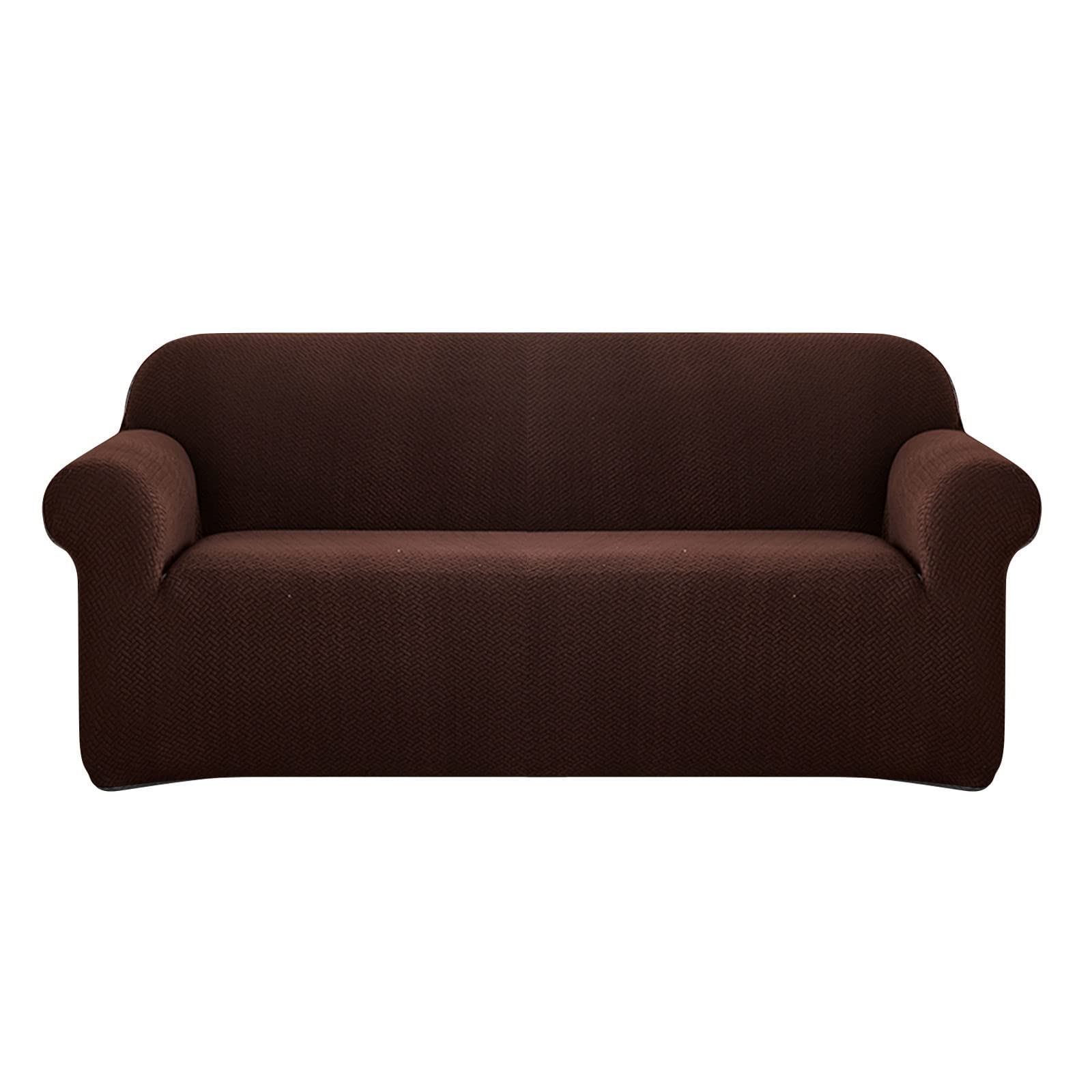 Stretch Sofa Slipcover for 3-Seater Couch - High Elastic Furniture Protector with Secure Fit - Universal Living Room Sofa Cover (H-X-Large) - Perfect for Pets, Kids & Home Decor Refresh