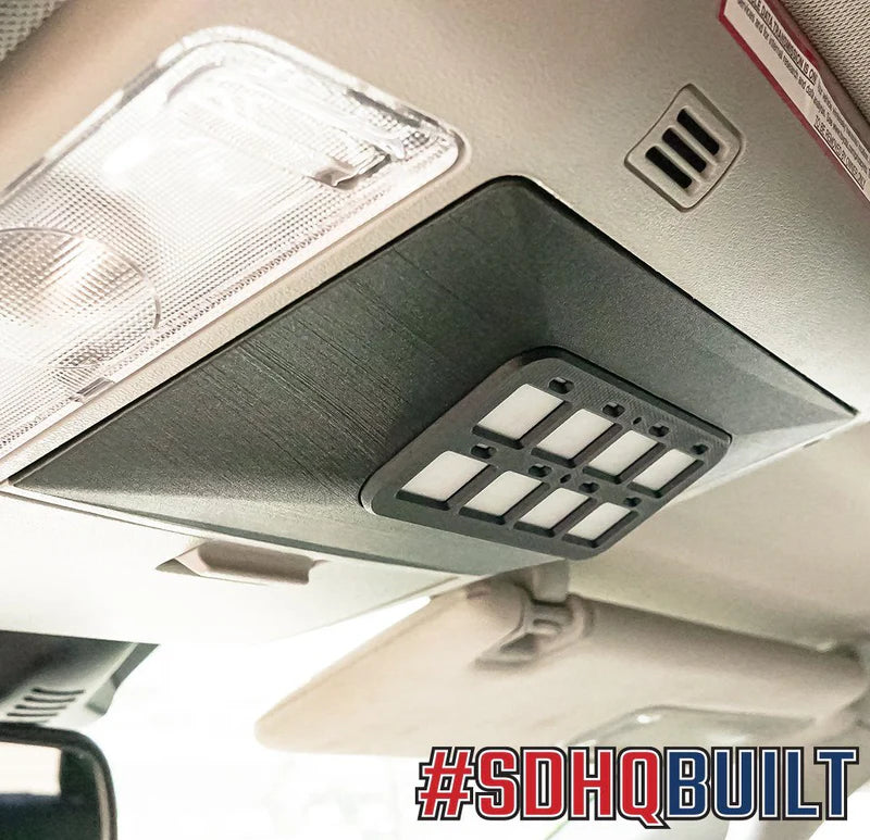 14-21 Toyota Tundra SDHQ Built Switch Pros SP 9100 Overhead Mount - Premium Switch Panel System for Off-Road & Truck Customization | Perfect for Camping, Overlanding & 4x4 Adventures
