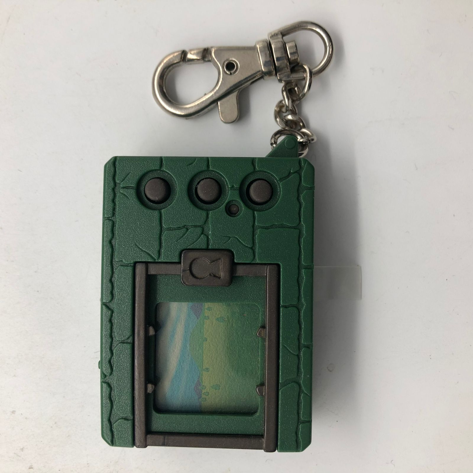 Original Bandai Digimon Green V.1 Virtual Pet (1997 Japan Edition) - Retro Digital Monster Game for Kids & Collectors - Perfect for 90s Nostalgia & Gift Giving