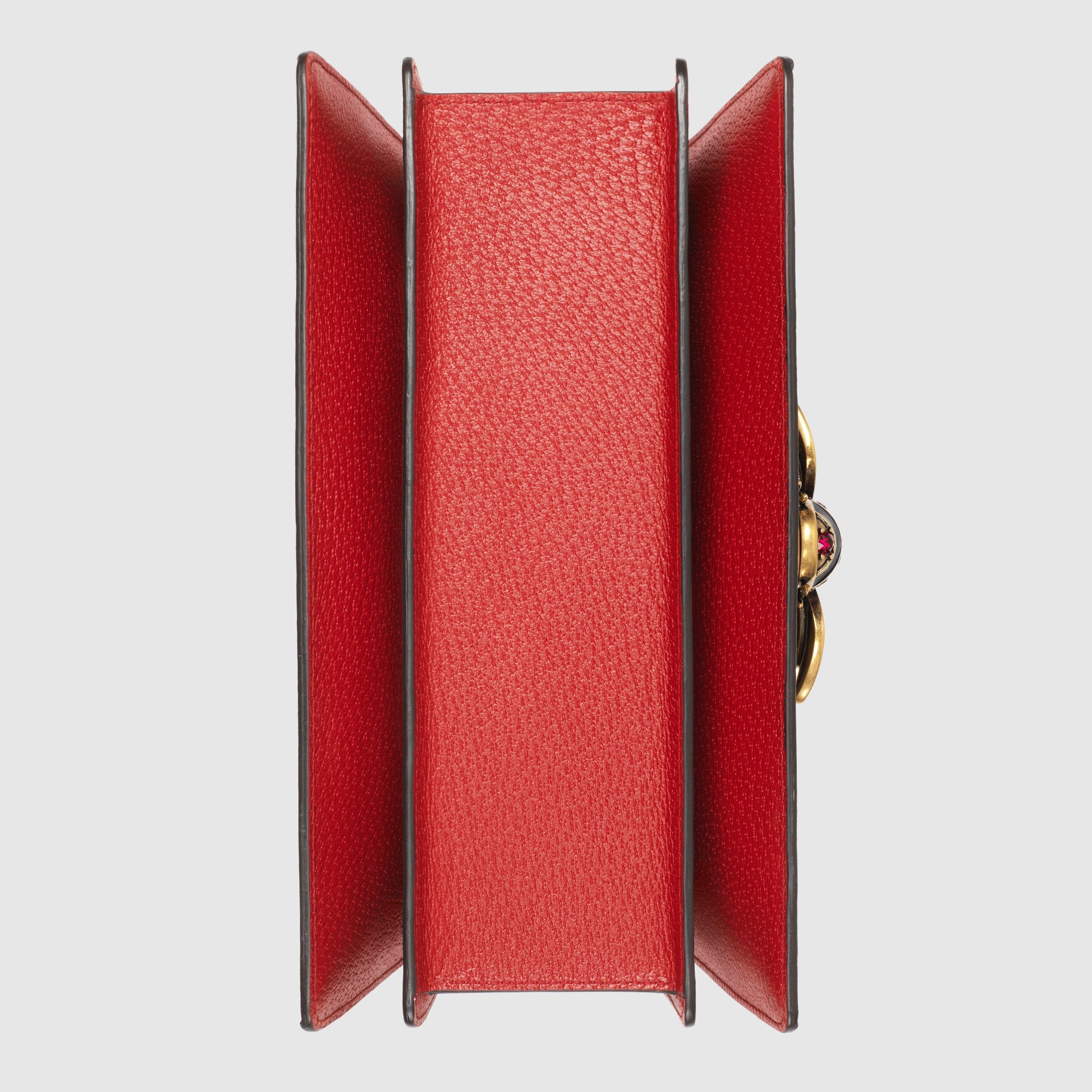 Gucci Queen Margaret GG Small Top Handle Bag in Red - Luxury Leather Handbag for Women, Perfect for Work, Parties & Everyday Use