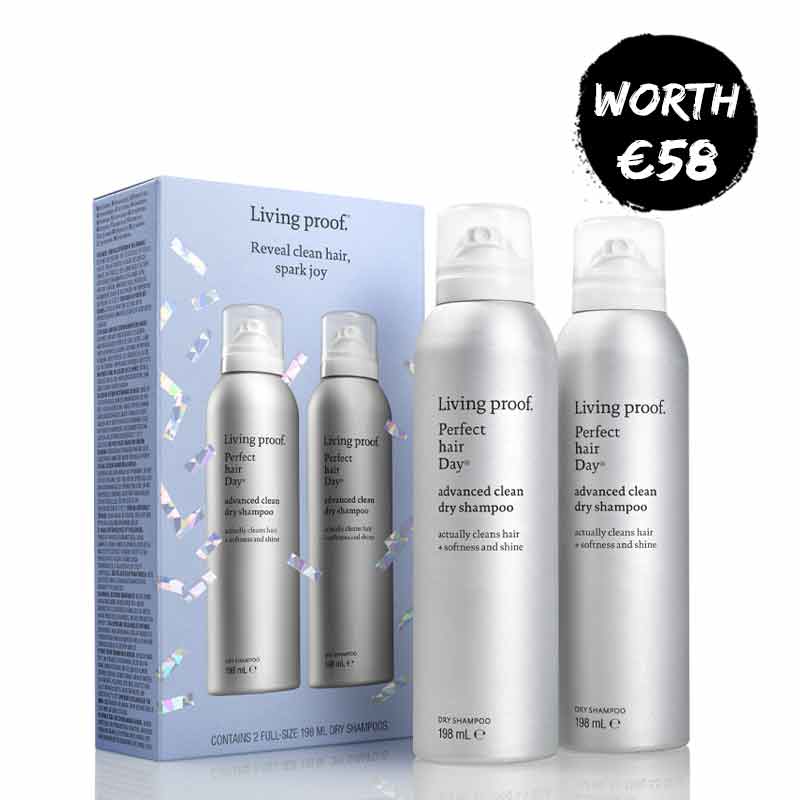 Living Proof Reveal Clean Hair Gift Set - Volumizing & Clarifying Shampoo & Conditioner Duo for Healthy Hair - Perfect Holiday Gift & Travel Essential