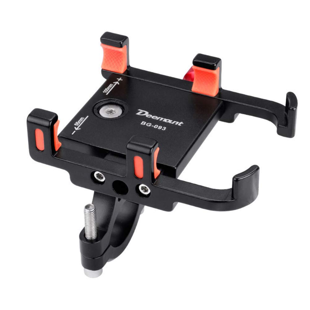 ULTECHNOVO 360° Rotating Bike Phone Holder - Universal Adjustable Bicycle Phone Mount for iPhone & Android - Perfect for Cycling, Commuting & Outdoor Sports